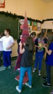 Baśniowe choinki naszych uczniów na Jarmarku w Jeleniogórskim Centrum Kultury.